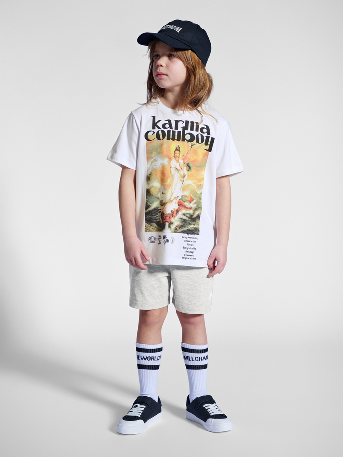 stmCREATION T-SHIRT S/S, BRIGHT WHITE, model