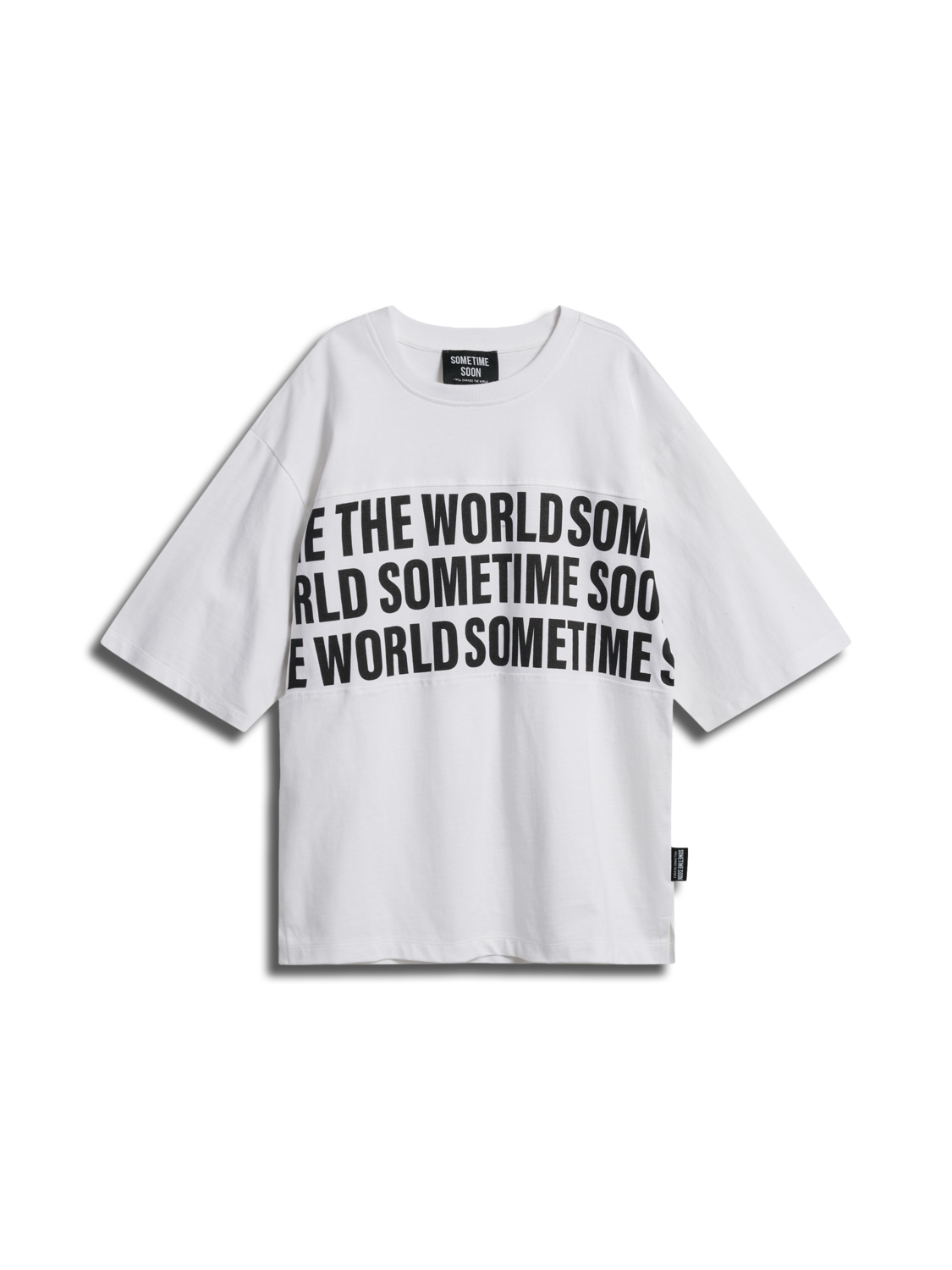 stsMILTON T-SHIRT S/S, BRIGHT WHITE, packshot