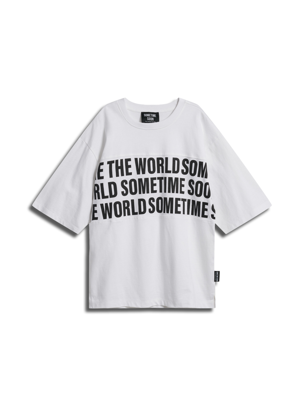 stsMILTON T-SHIRT S/S, BRIGHT WHITE, packshot