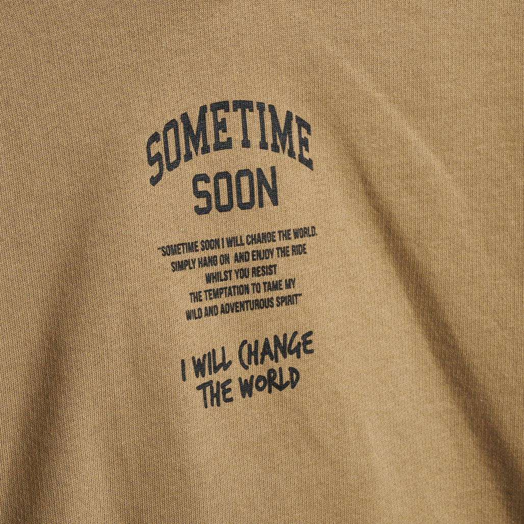 stmDIMAS HOODIE, SEPIA TINT, packshot