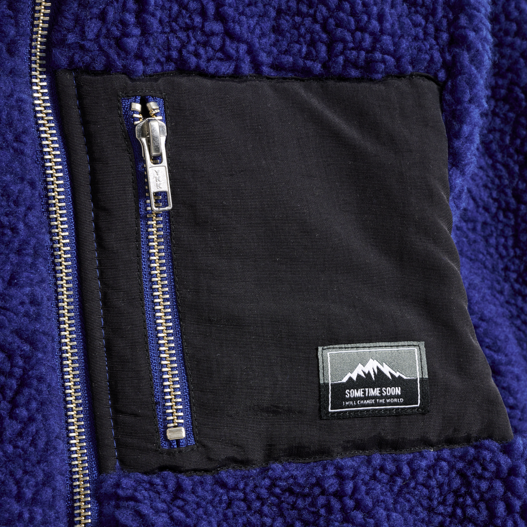stmVENTURE FLEECE JACKET, NAVY PEONY, packshot