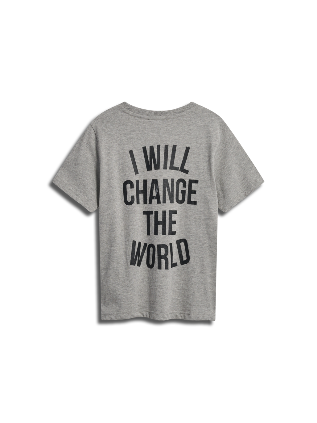 stsREVOLUTION T-SHIRT S/S, LIGHT GREY MELANGE, packshot
