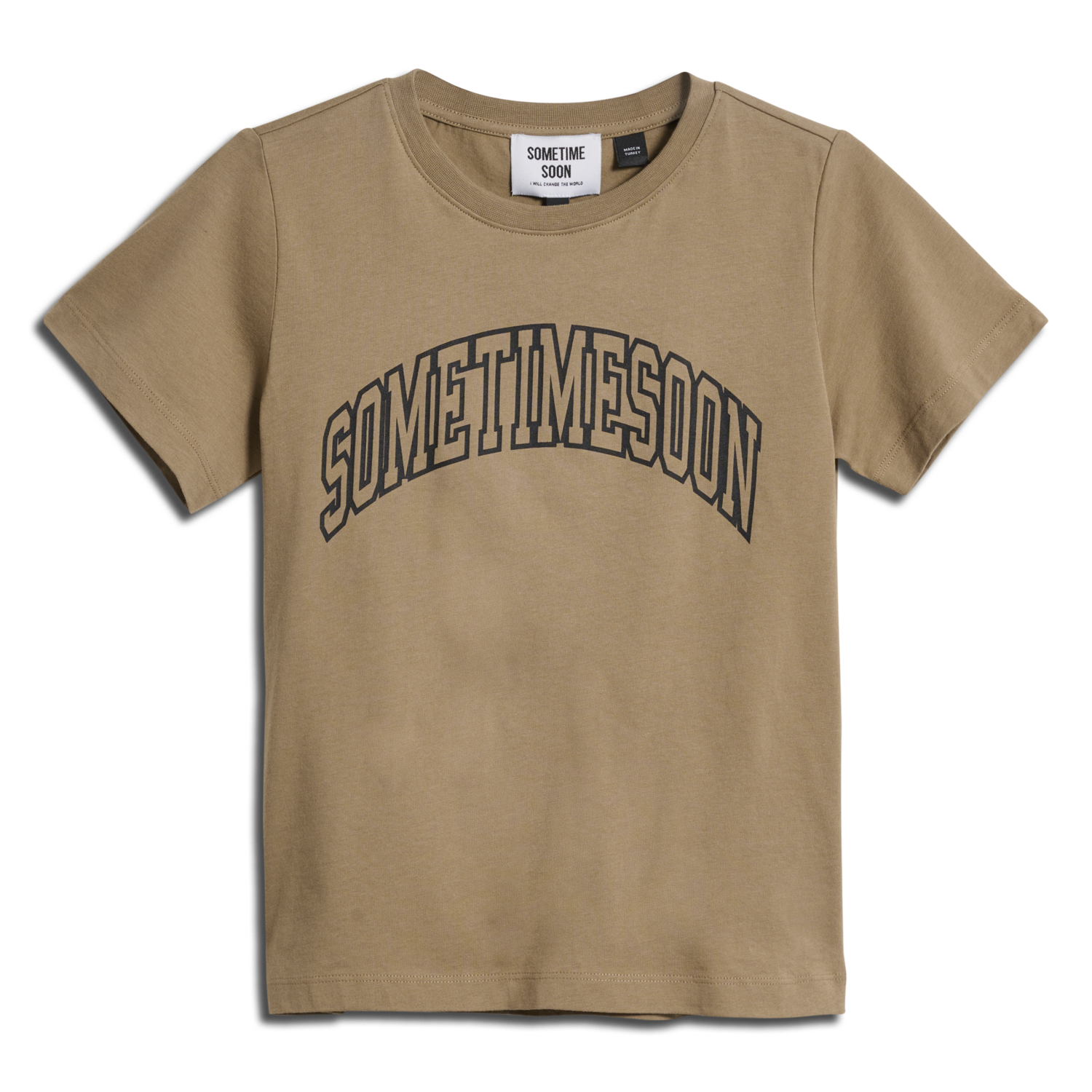 stmOCEAN T-SHIRT S/S, SEPIA TINT, packshot