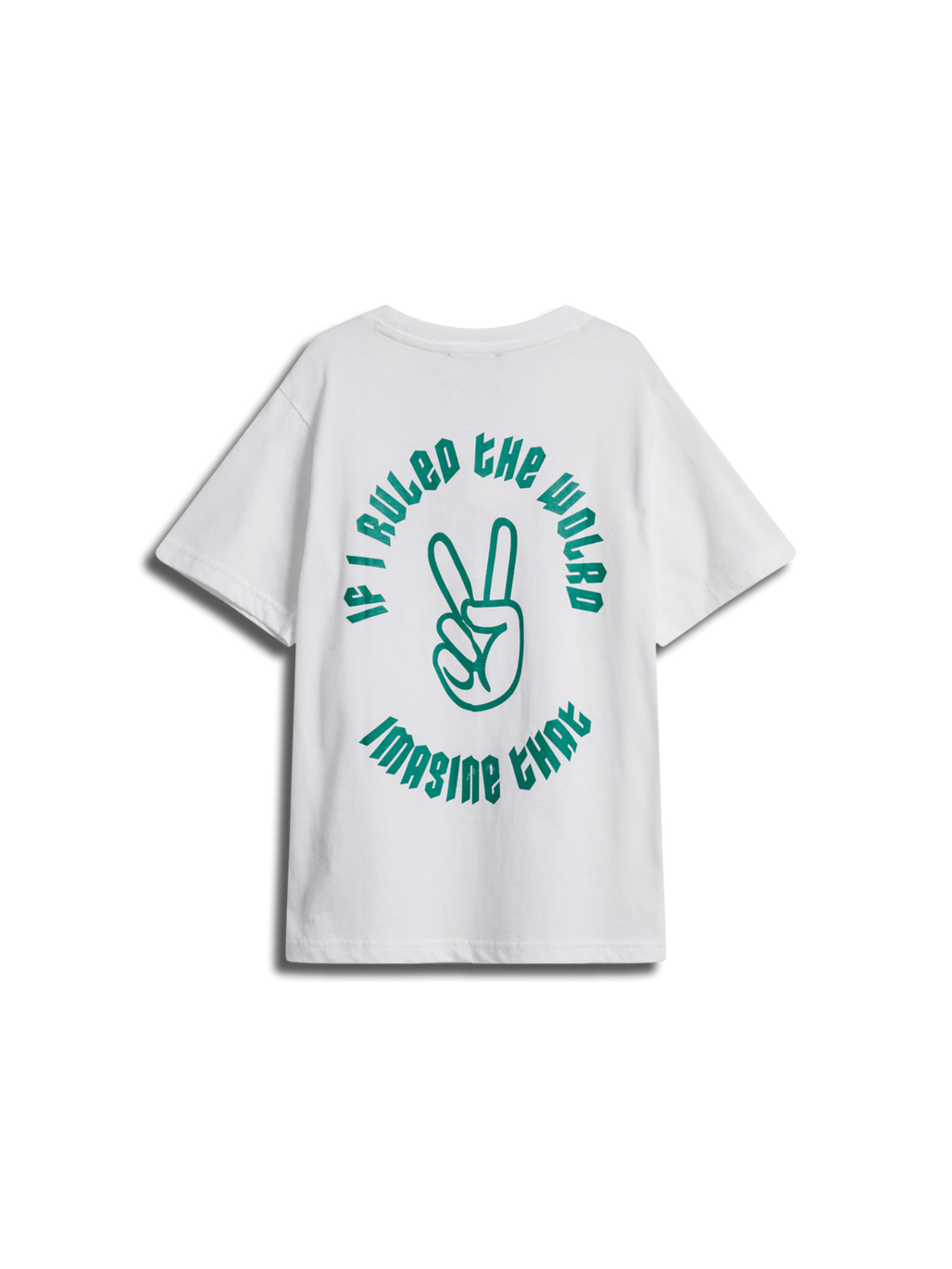 stsCROWN T-SHIRT S/S, BRIGHT WHITE, packshot
