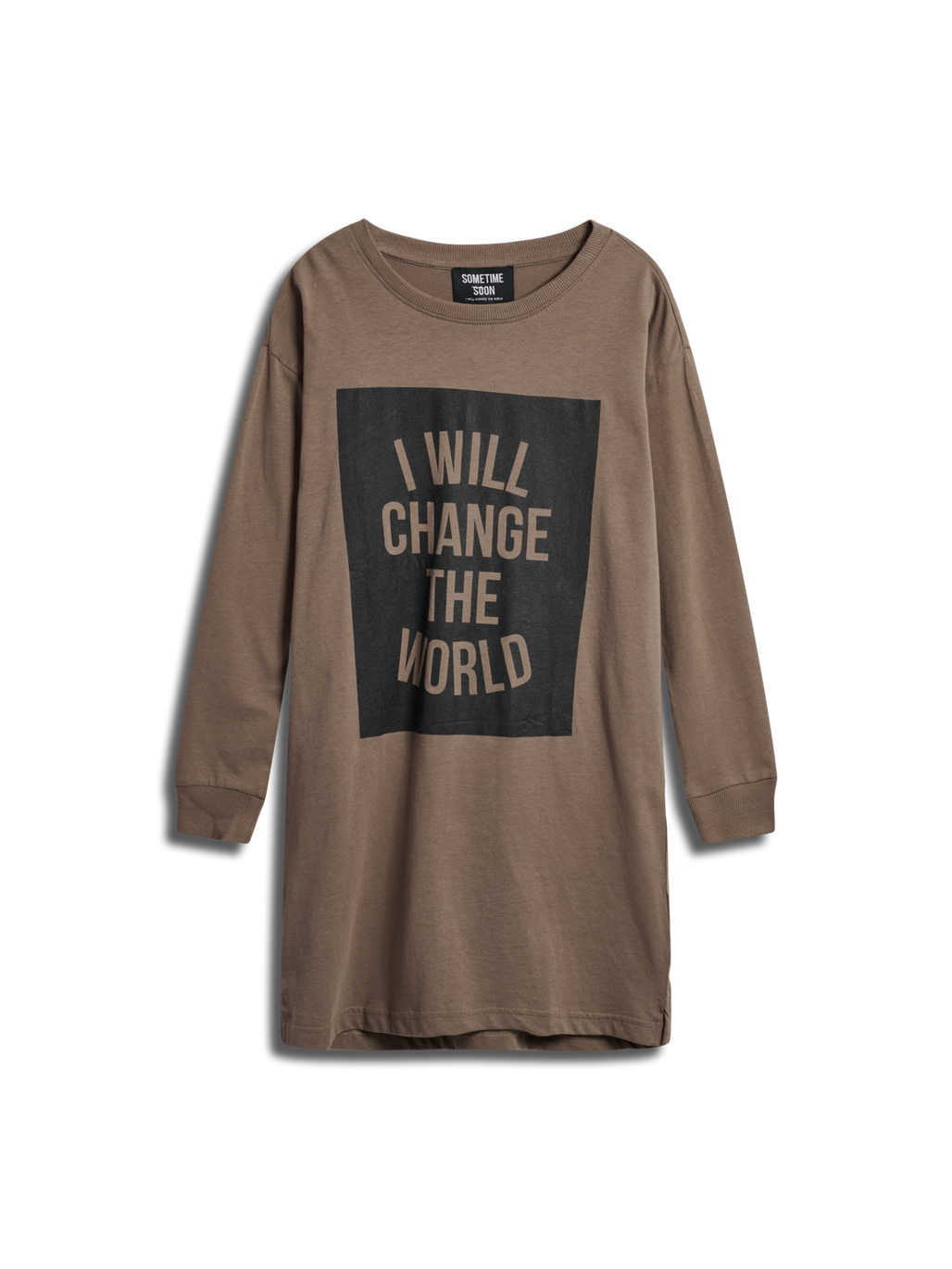 stsMAGGIE DRESS L/S, CARIBOU, packshot