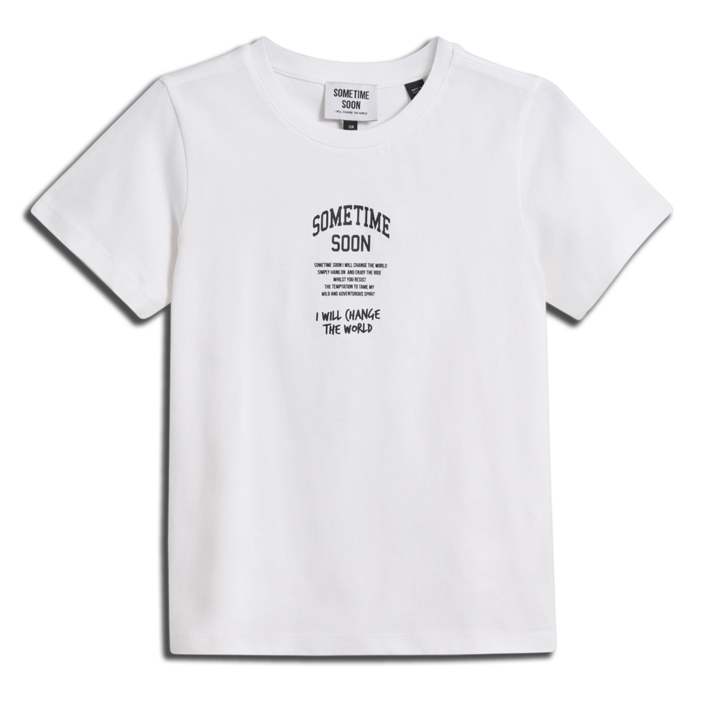 stmDIMAS T-SHIRT S/S, BRIGHT WHITE, packshot