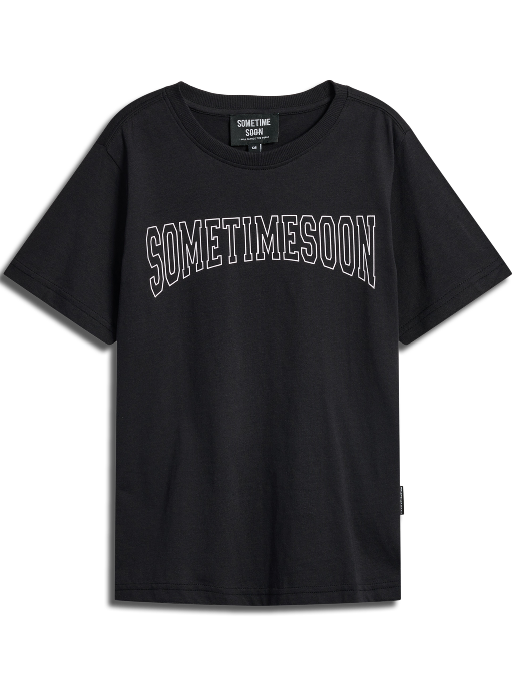stsOCEAN T-SHIRT S/S, BLACK, packshot