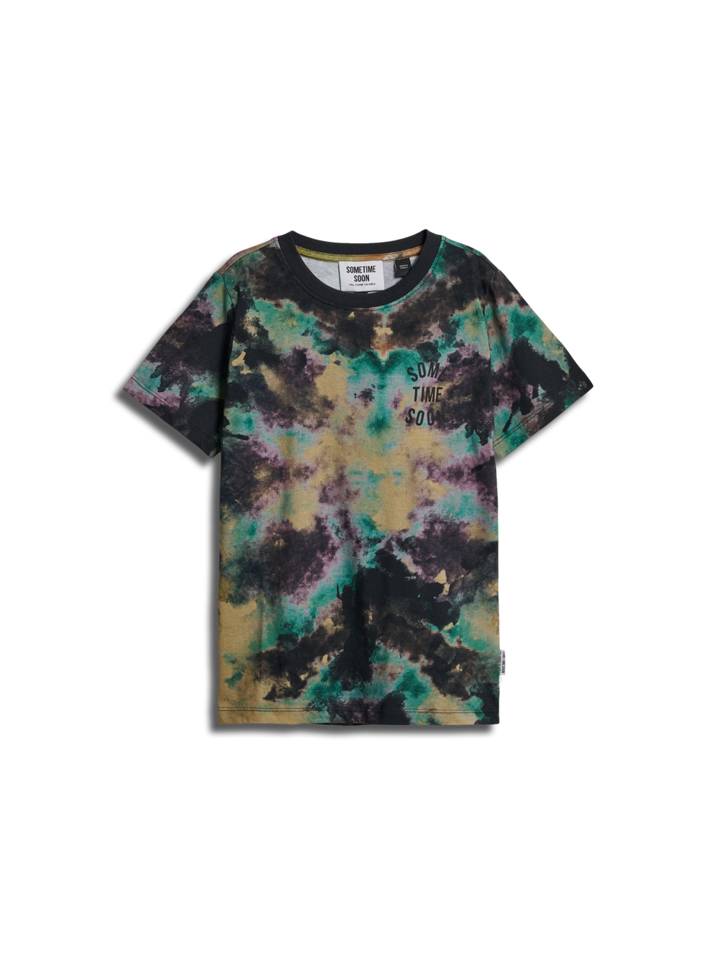 stsREVOLUTION AOP T-SHIRT S/S, ANTIQUE GOLD, packshot