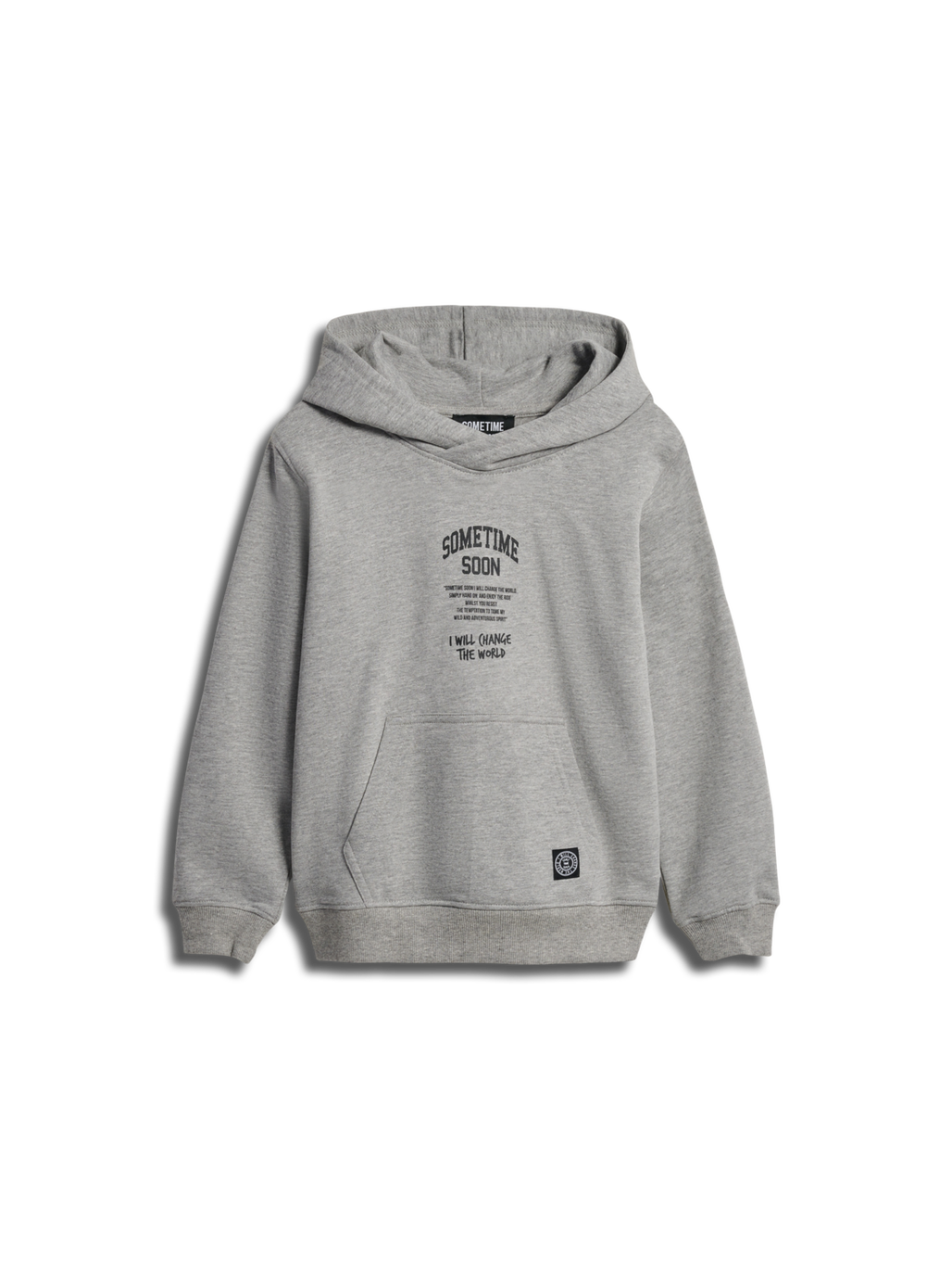 stsDIMAS HOODIE, LIGHT GREY MELANGE, packshot