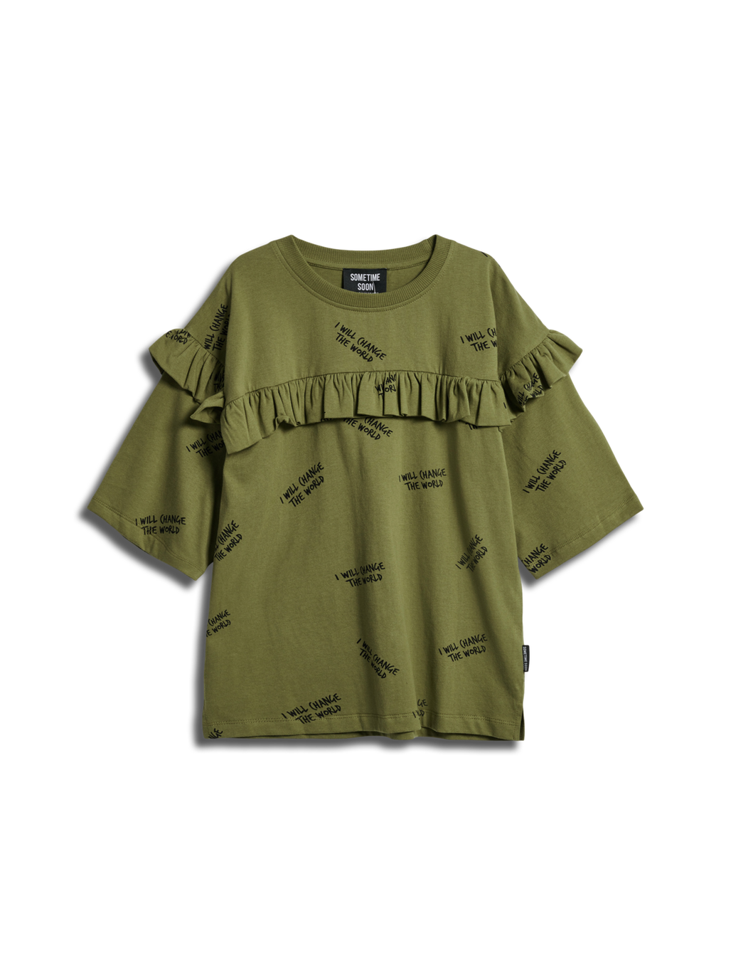 stsMOLLY T-SHIRT S/S, OLIVE BRANCH, packshot