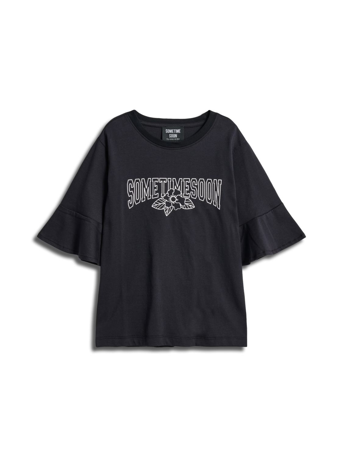 stsDEBBIE T-SHIRT S/S, BLACK, packshot