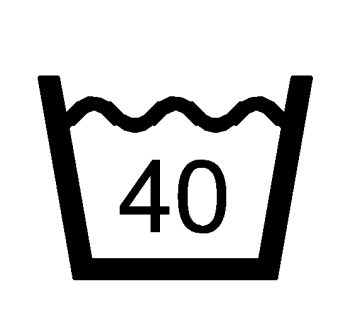 Maskinvask ved 40 grader Maskinvask ved 40 grader