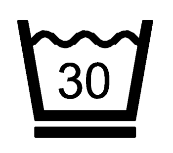 Skånsom maskinvask ved 30 grader